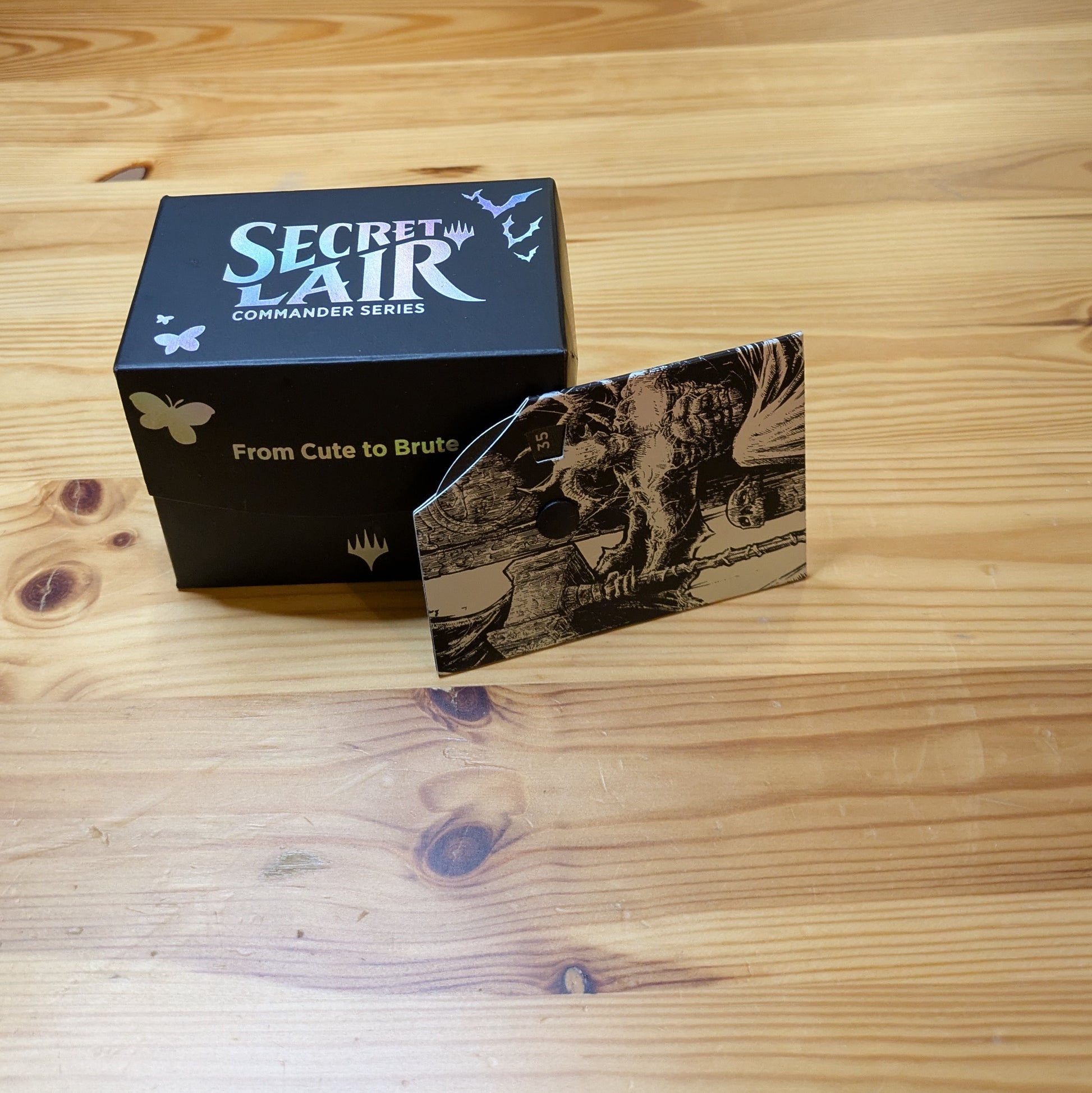 MTG From Cute to Brute Commander Deck Secret Lair Black Pack TCG MTG From Cute to Brute Commander Deck Secret Lair Black Pack TCG